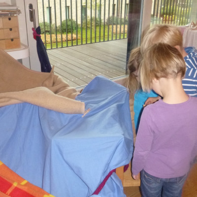 Höhlenbau in unserem Raum