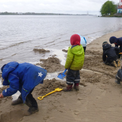 unsere große Sandkiste